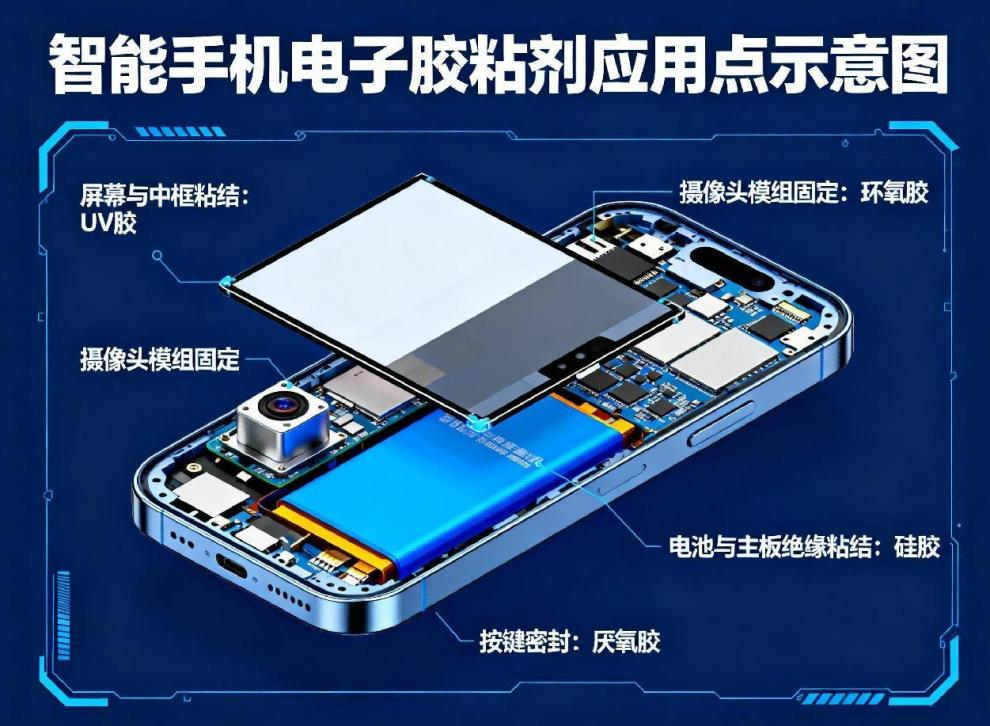 电子胶粘剂应用解析及重要性(图1) 电子胶粘剂应用解析及重要性(图1)
