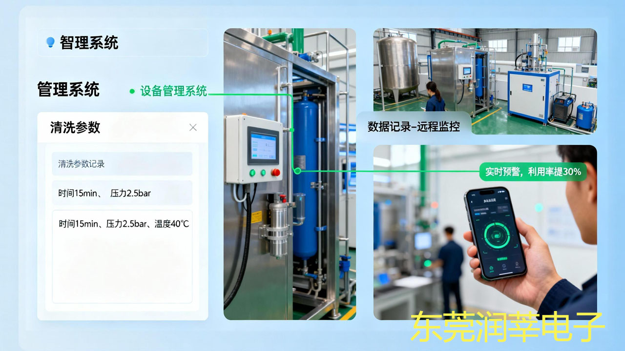 SMT 钢网清洗新方案：智能清洗机 + 水基清洗剂 2-3bar 精准控压 利用率提 30%(图2)