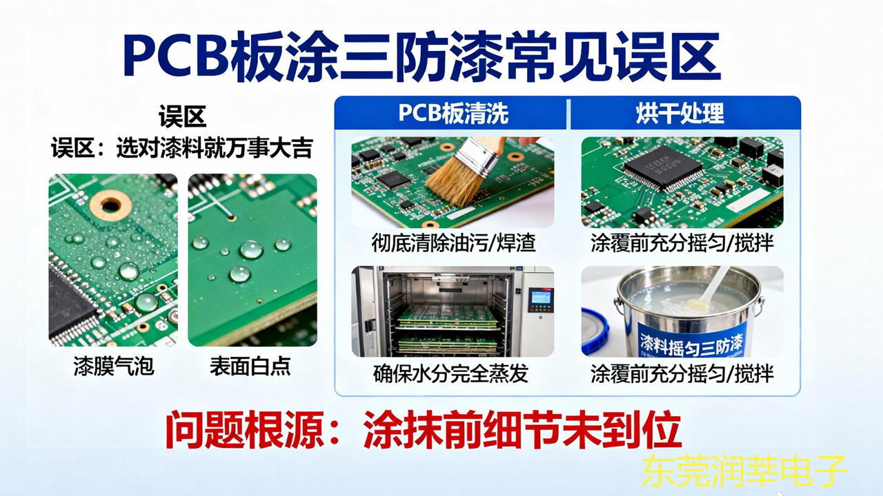 三防漆涂坏？90% 人忽略这 5 个前处理细节，气泡白点全消失(图1)