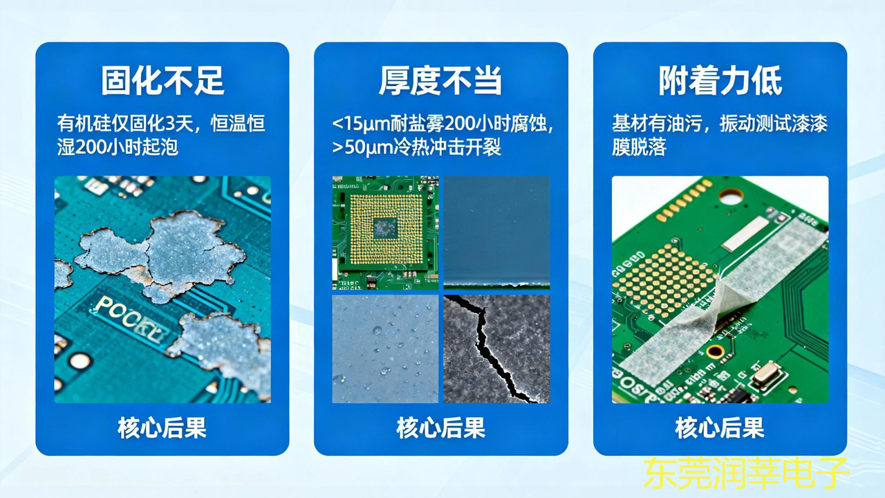 PCB 板三防漆可靠性试验 3 大注意事项！做错 1 项，测试白做(图1)
