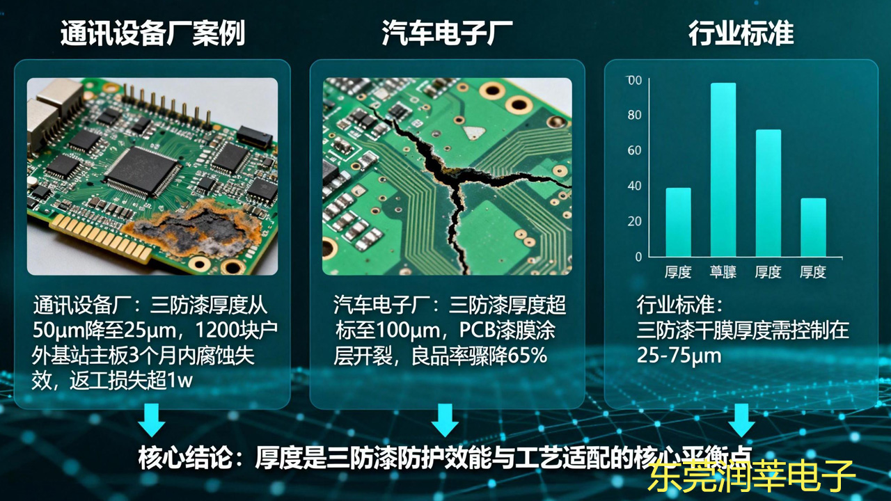 膜厚差 20μm = 批量报废?PCB 三防漆厚度精准管控指南, 测量 + 校准 + 优化全流程(图1) 膜厚差 20μm = 批量报废?PCB 三防漆厚度精准管控指南, 测量 + 校准 + 优化全流程(图1)